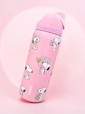 Pink owala snoop character friends 32 oz